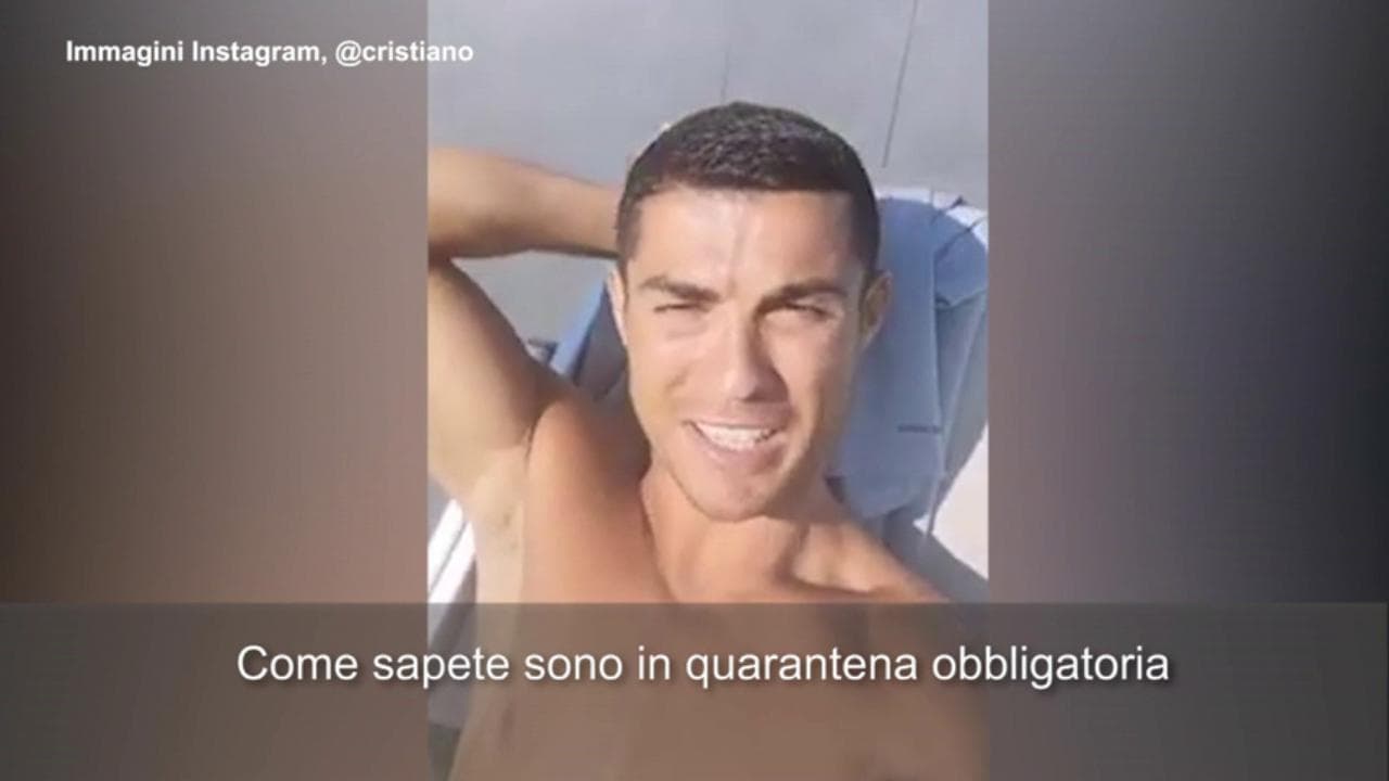 Coronavirus, Cristiano Ronaldo a Spadafora: "Tutte bugie, non ho violato il protocollo"