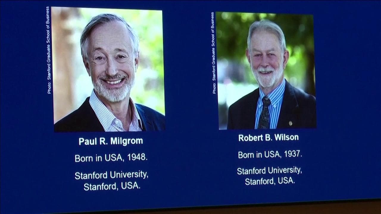 Nobel Economia 2020 a Paul Milgrom e Robert Wilson: l'annuncio