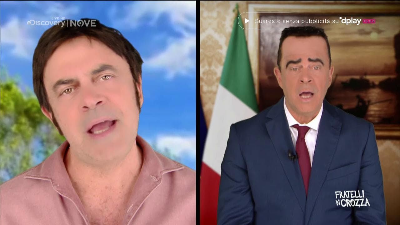 Crozza si sdoppia in Di Maio e Di Battista: "Ormai c'è solo una cosa su cui siamo d'accordo"