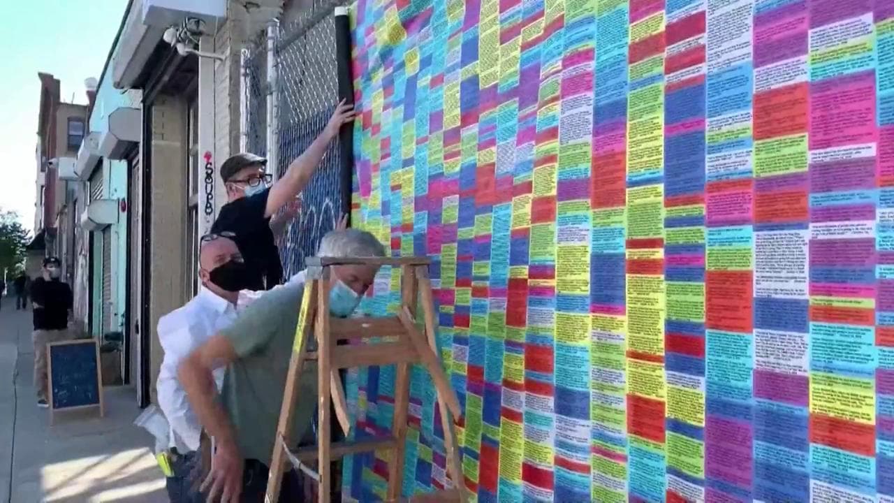 New York, le bugie di Trump sono oltre 20mila e formano un muro: ecco il "Wall of Lies"