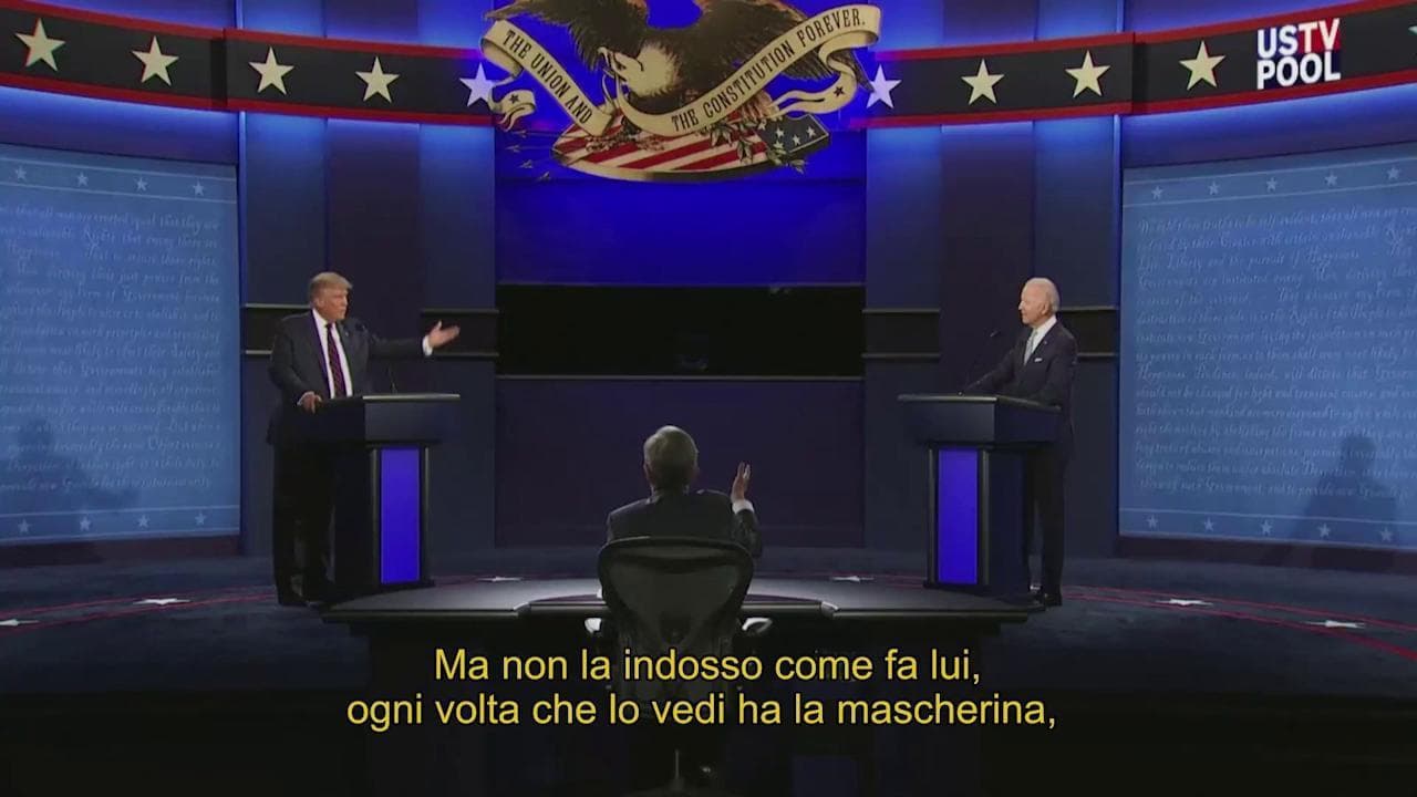 Trump positivo al coronavirus. Quando il presidente accusava Biden: "Indossi troppo la mascherina"