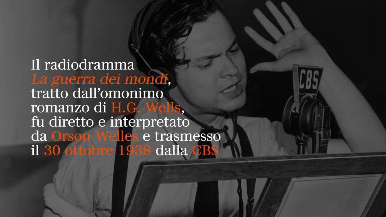 Il ritorno degli Ufo, Orson Welles: marziani in diretta radio, la madre delle fake news