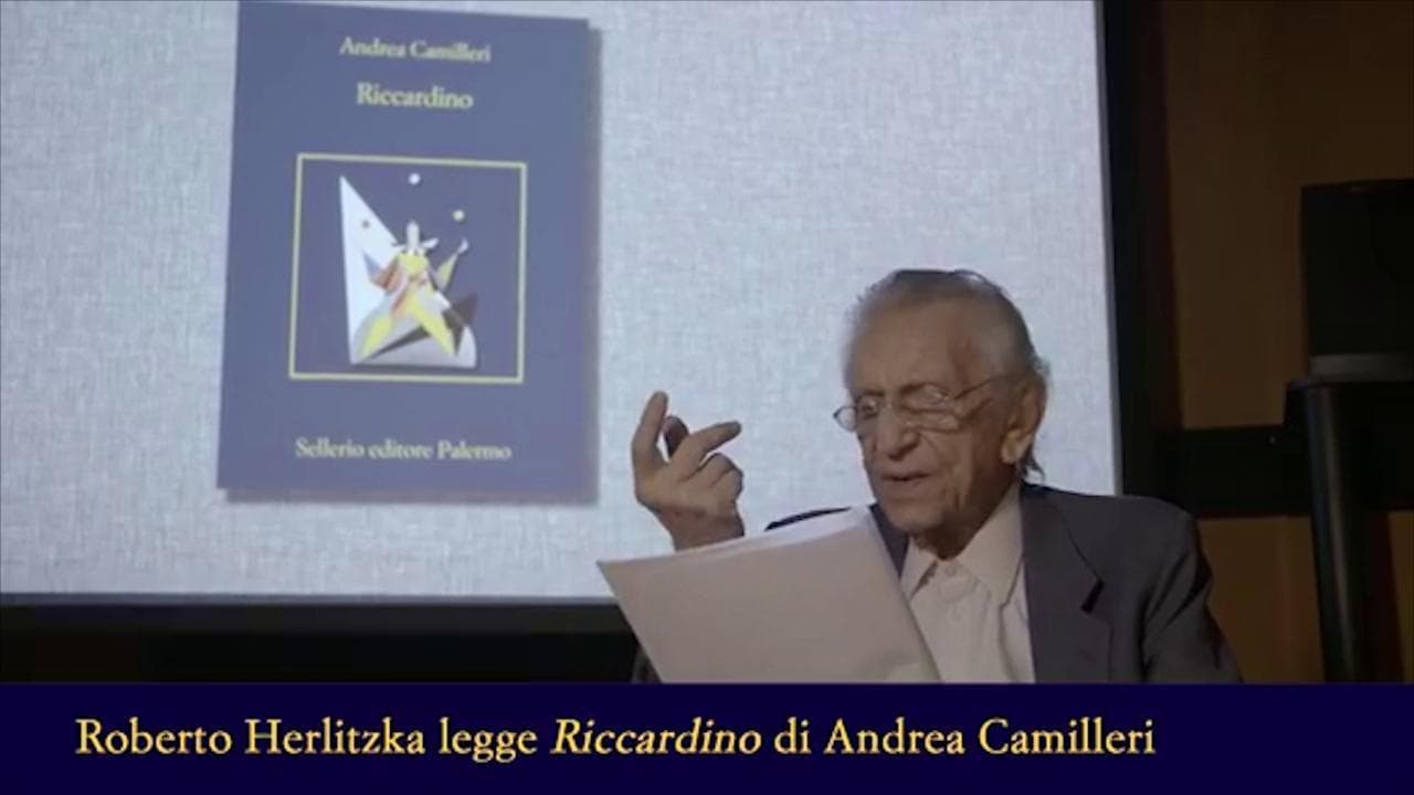 L'omaggio di Sellerio e Herlitzka a Camilleri... e 'Riccardino'