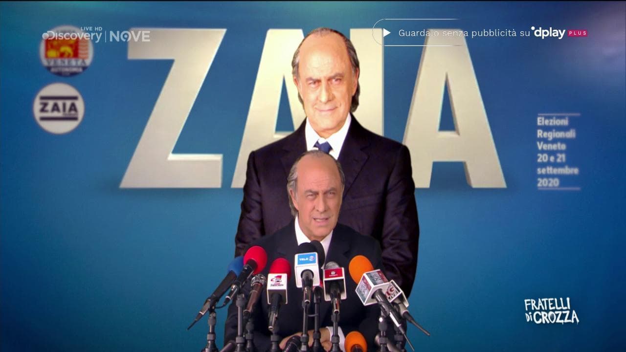 Crozza diventa Zaia: "Salvini? Aiutiamolo a casa sua"