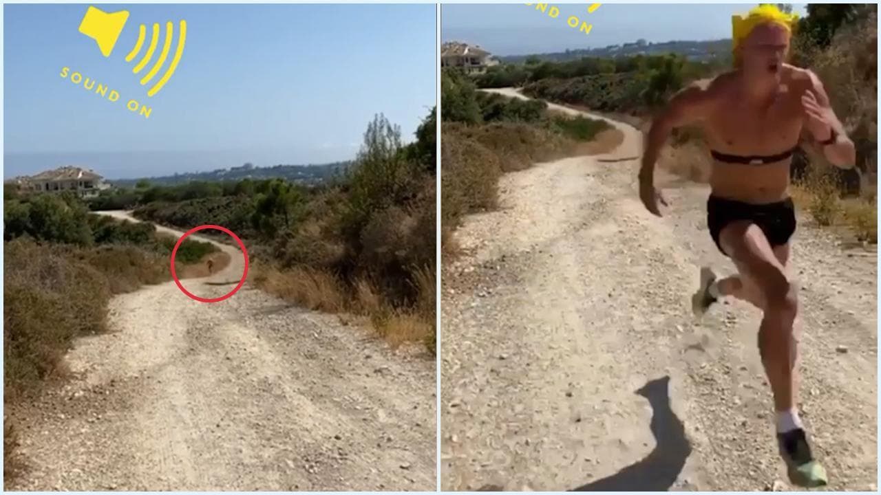 "Ma quanto è veloce Haaland?" La risposta in un video del suo allenamento