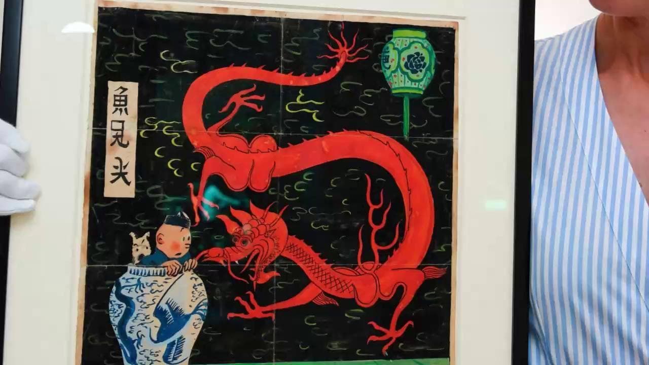 Tintin, all'asta la copertina rifiutata 80 anni fa: ora vale 3 milioni di euro