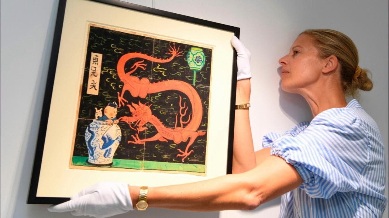Tintin, all'asta la copertina rifiutata 80 anni fa: ora vale 3 milioni di euro