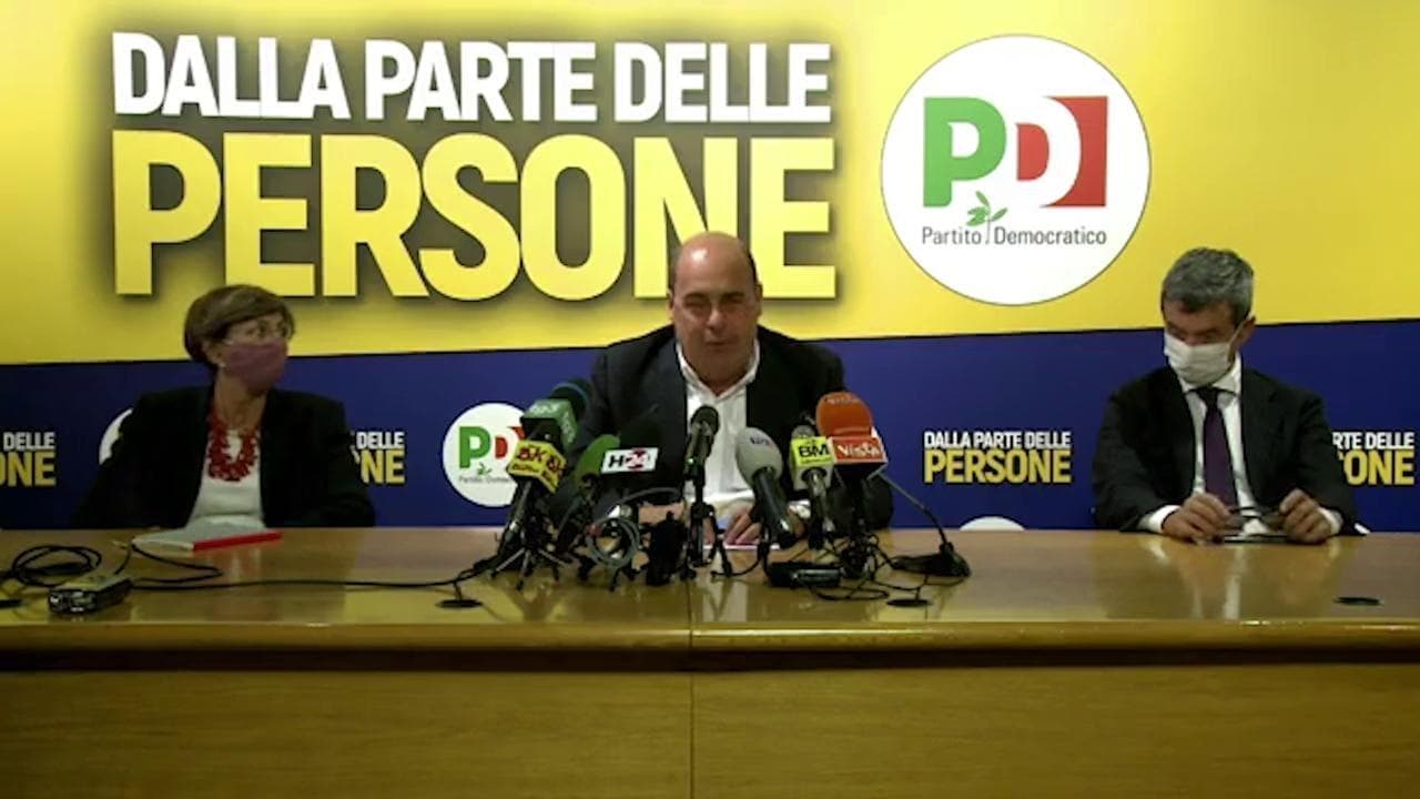 Governo, Zingaretti: "Il Pd non pone il tema del rimpasto, valuta il premier Conte"