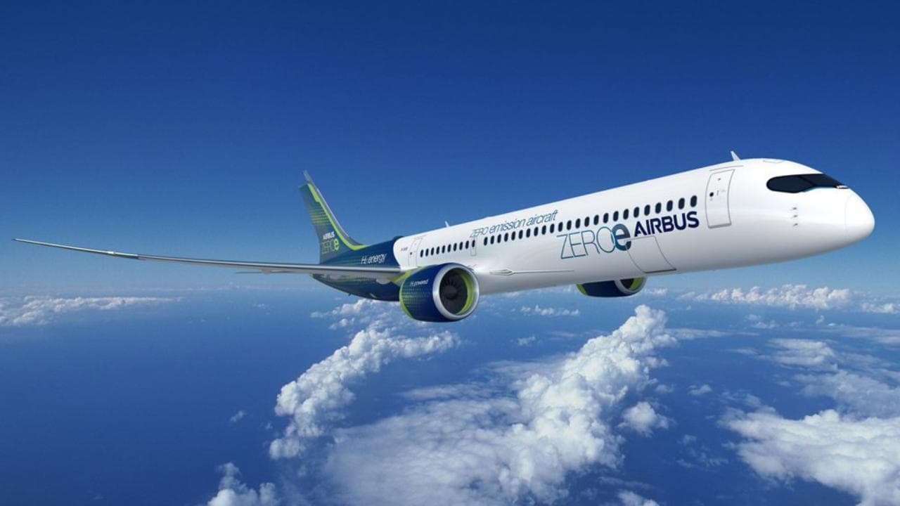 Airbus, ecco l'aereo a emissioni zero che vola grazie all'idrogeno
