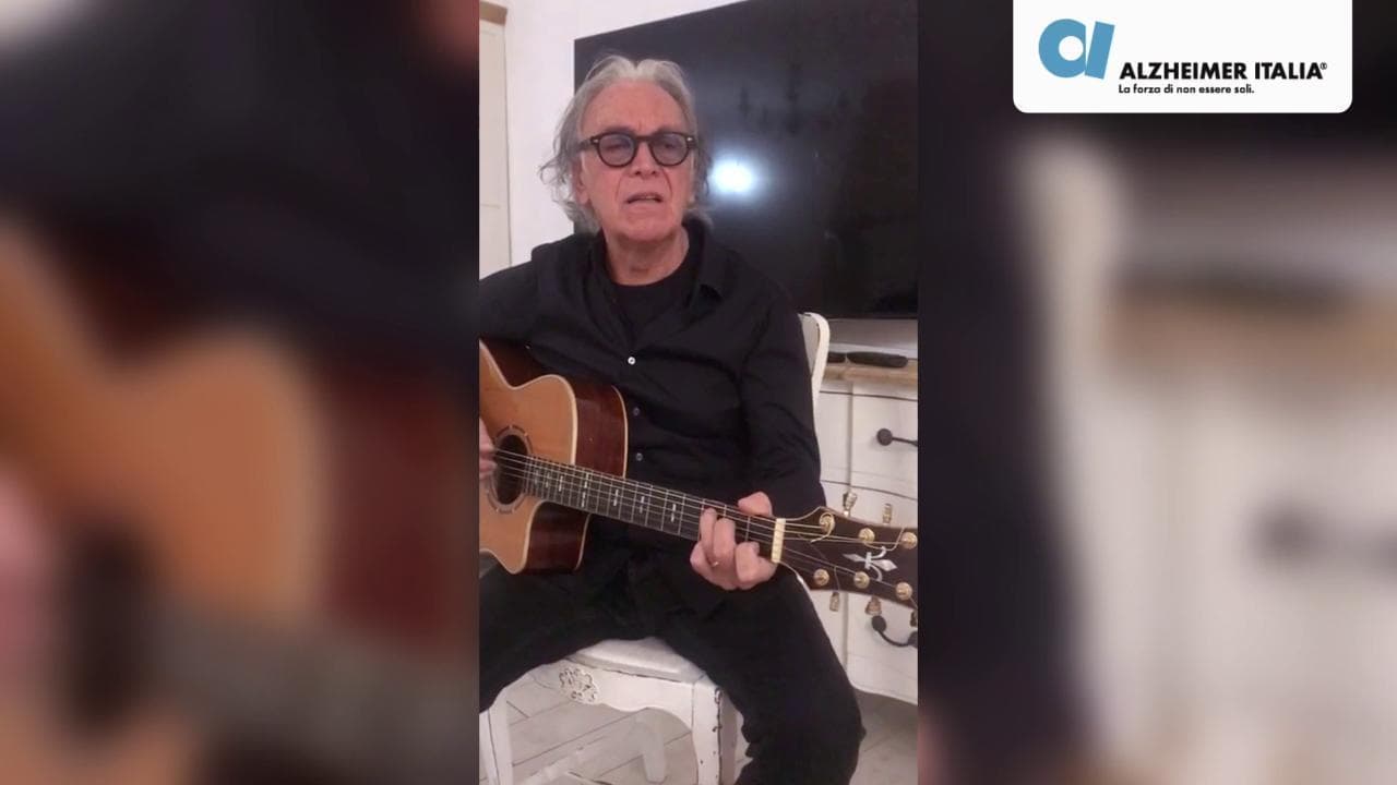 Riccardo Fogli: "Il mio abbraccio alle persone con demenza e ai loro familiari"