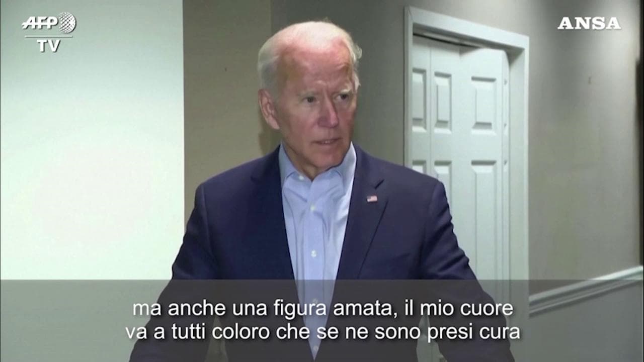 Usa, la commozione di Joe Biden per la morte della giudice Ruth Bader Ginsburg