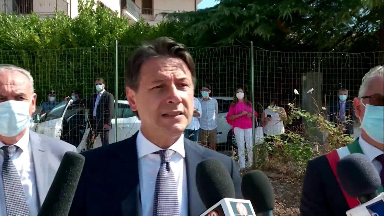 Sisma centro Italia, Conte: "Un quinquennio per la ricostruzione"