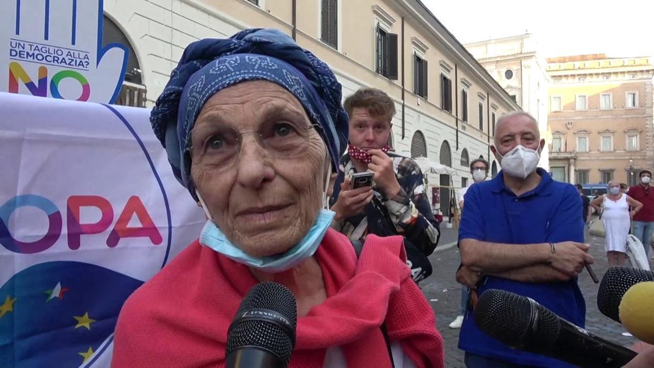 Referendum, a Roma in piazza per il No. Bonino: "Votare Sì è solo una sforbiciata in omaggio ai 5 Stelle"