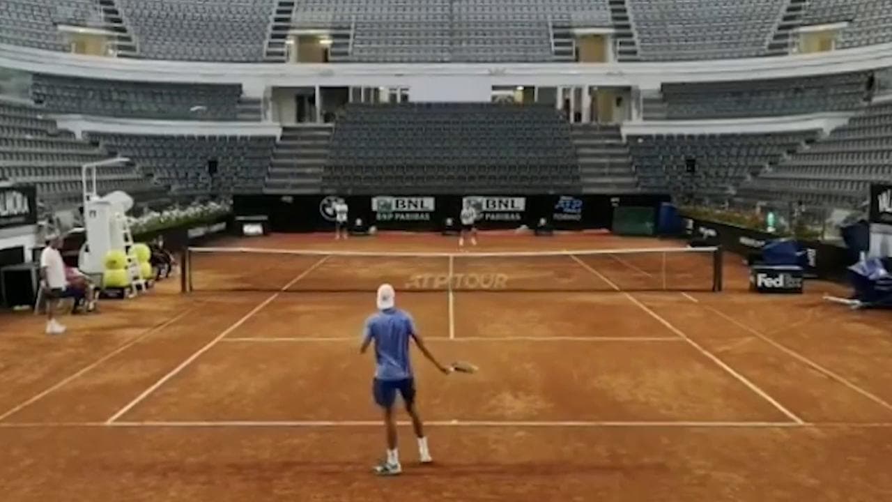 Internazionali di Tennis, dentro la bolla