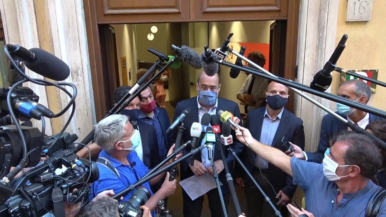 Pd, Zingaretti: "Il centrosinistra ha salvato l'Italia. Il Mes? Serve al sistema sanitario"