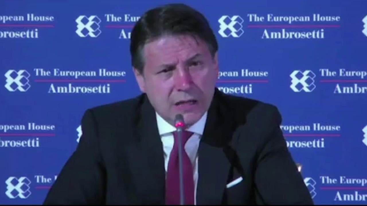 Governo, Conte: "Non useremo i soldi Ue per tagliare le tasse ma per la ripresa del Paese"
