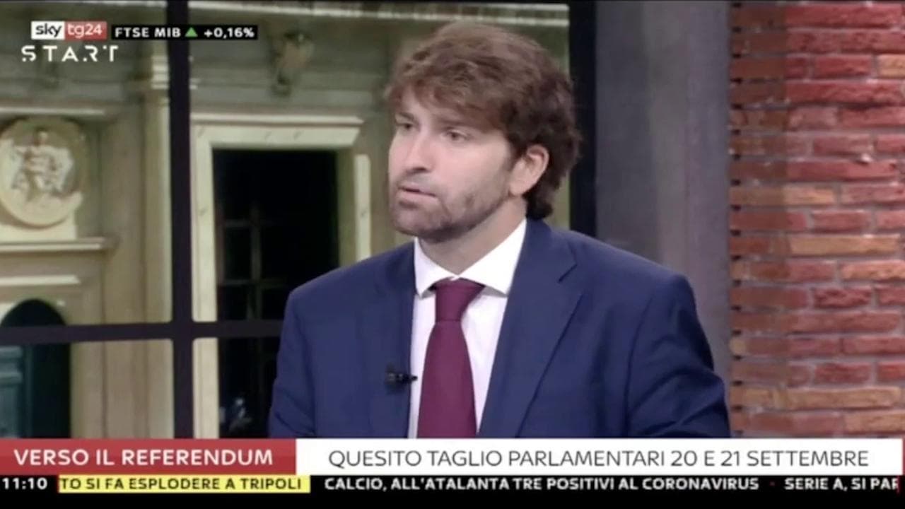 Taglio parlamentari, il ragionamento di Tuzi (M5s): "Meno sono, meglio si controllano. Più sono e più possono essere i corrotti"