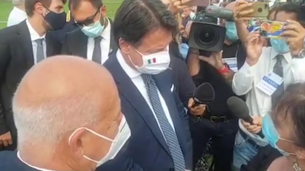 Amatrice 4 anni dopo, lo sfogo della signora con Conte: "Ho perso mio marito, stanchi delle promesse"