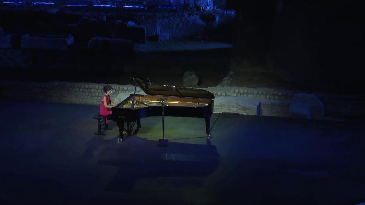 Spoleto 63 - Beatrice Rana in concerto al teatro Romano