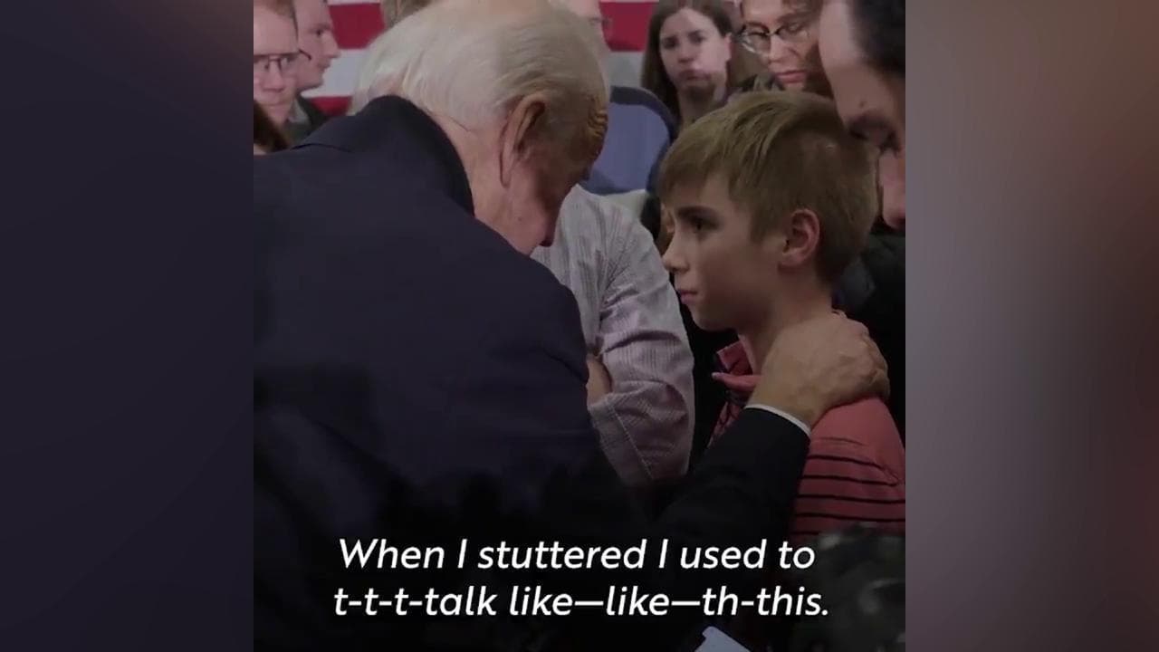 Usa, quando Biden incontrò il piccolo Brayden: "Non permettere che la balbuzie definisca chi sei"