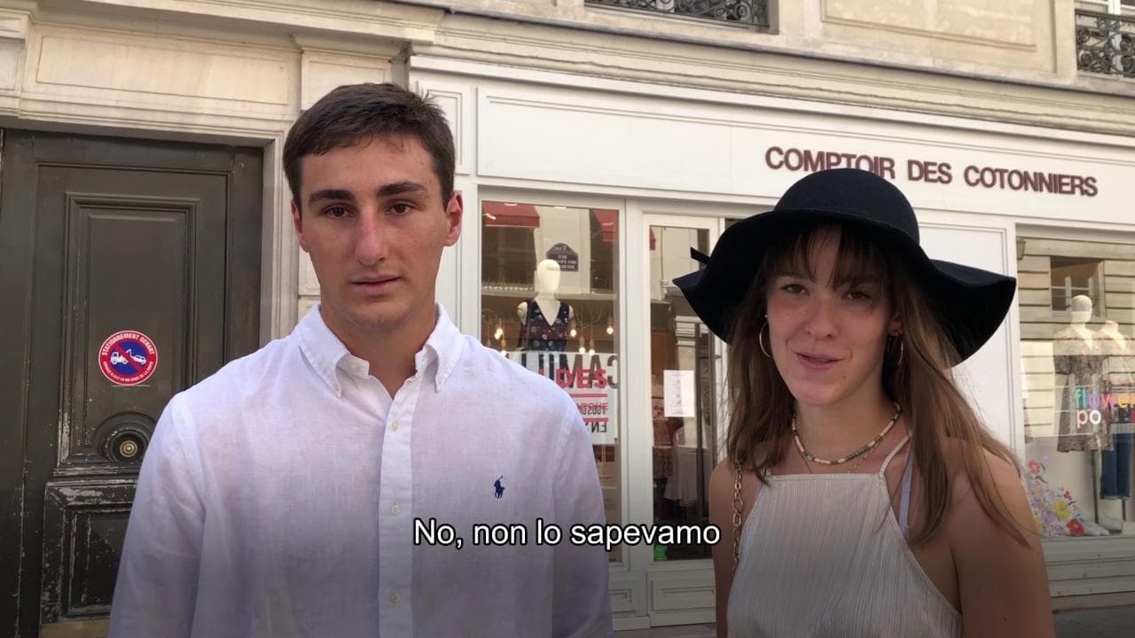 Parigi, obbligo mascherina all'aperto. Ma non tutti lo sanno