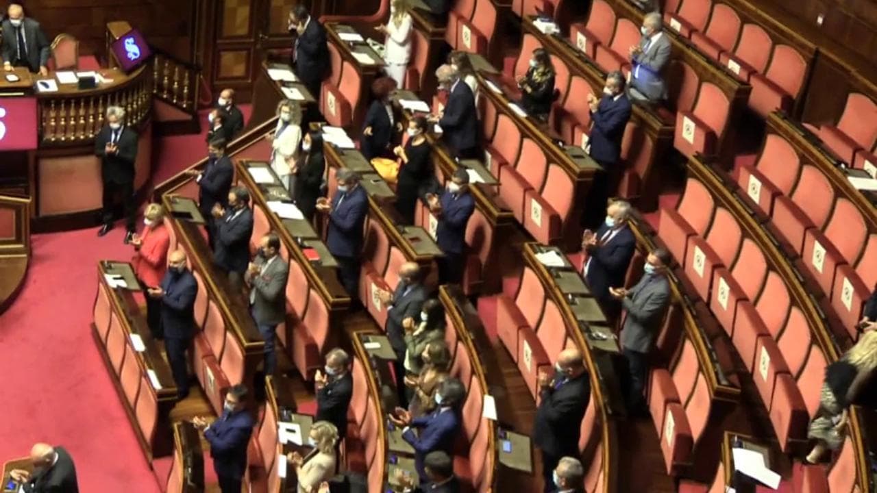 Sergio Zavoli, commemorazione in Senato: minuto di silenzio e poi l'applauso