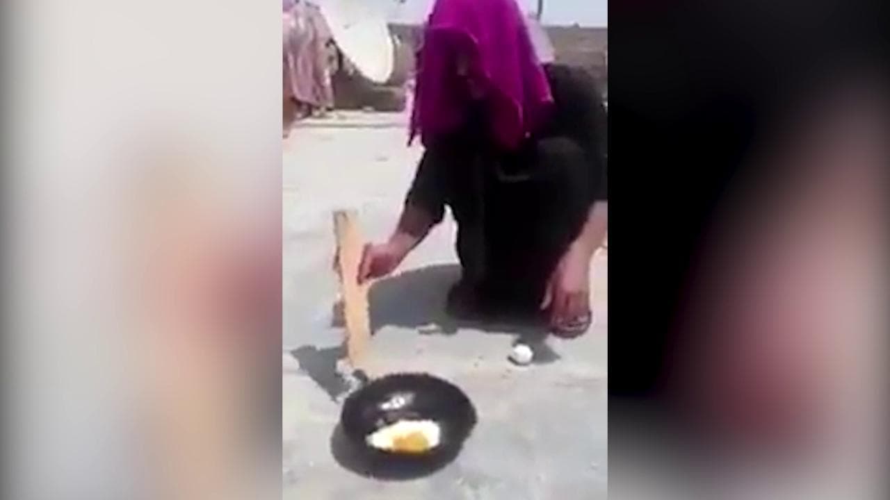 Iraq, caldo record: per cuocere le uova basta lasciarle sotto il sole