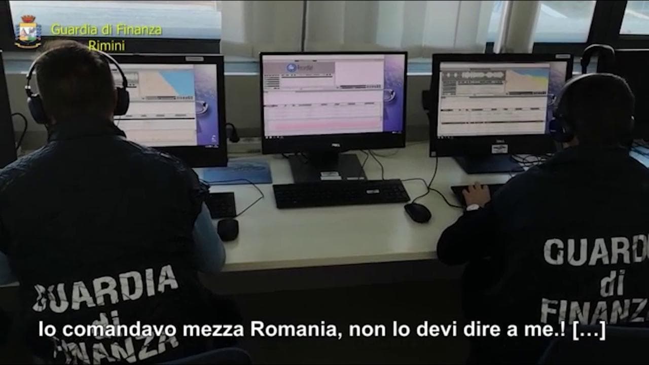 Rimini, blitz anticamorra: le intercettazioni della Guardia di Finanza
