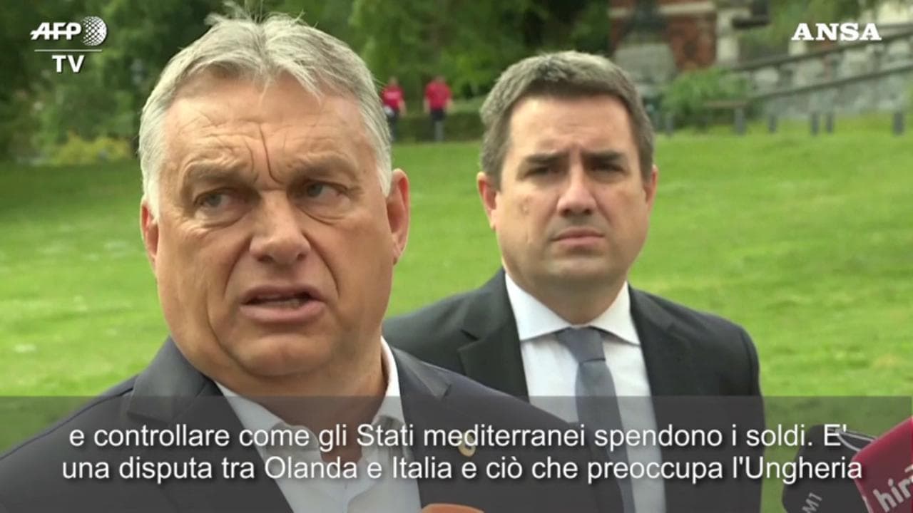 Vertice Ue Recovery Fund, Orban: "L'Olanda e' responsabile di questo caos, noi dalla parte dell'Italia"