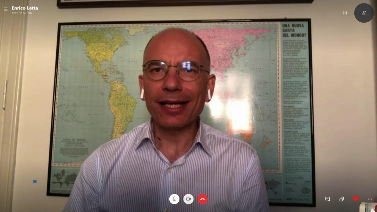 Aiuti Ue, Letta e Caracciolo: "Al Consiglio europeo fattore tempo decisivo. Bisogna fare in fretta"