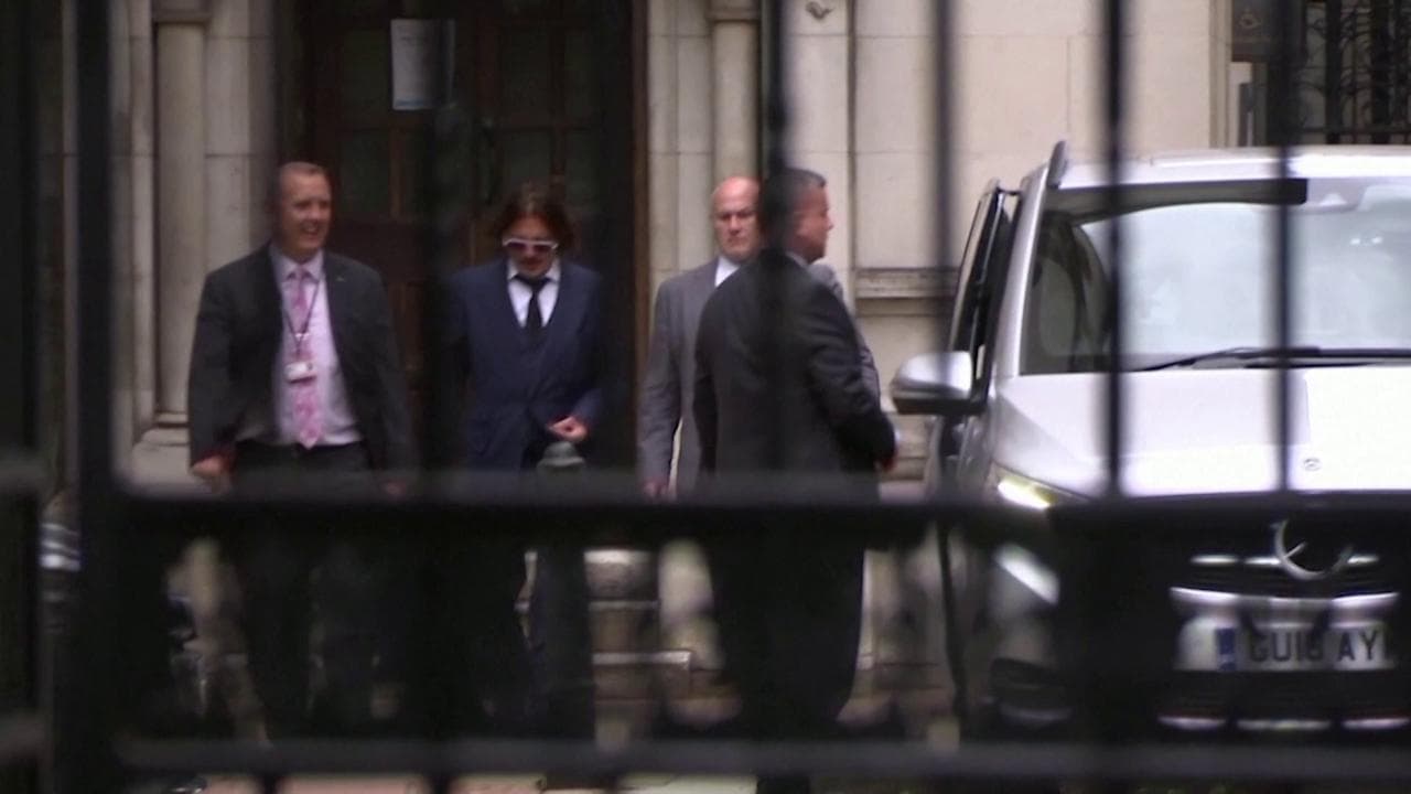 Londra, Johnny Depp e Amber Heard in tribunale: inizia il processo contro "The Sun"