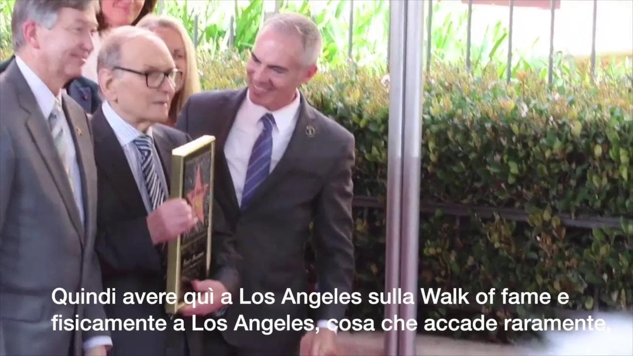 Ennio Morricone e la stella sulla Walk of Fame. Tarantino: "Più di Elvis e dei Beatles"