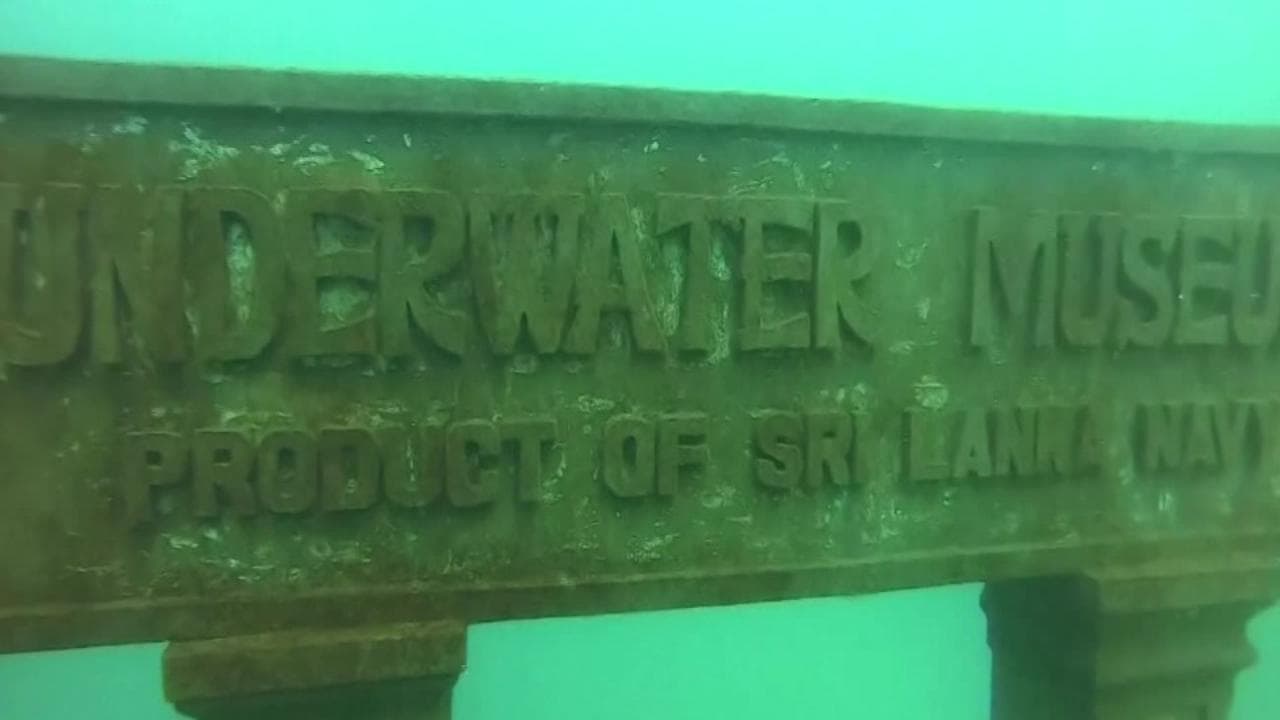 Sri Lanka, un museo subacqueo per riaprire ai turisti: il taglio del nastro a 15 metri sotto il mare