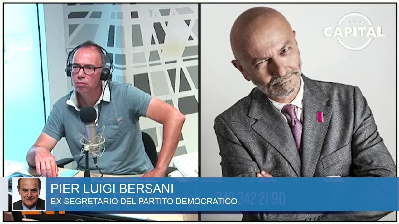 Bersani a Radio Capital: "Conte non è Roosevelt, ma in questi mesi ha fatto bene"
