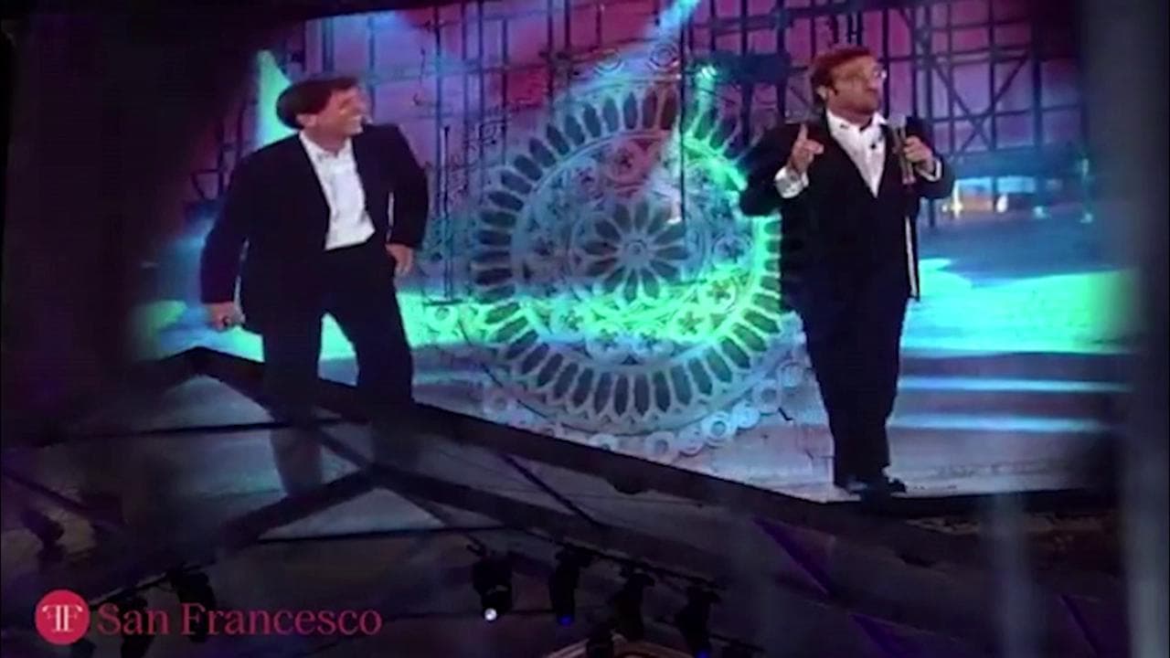Assisi, l'omaggio di Gianni Morandi a Lucio Dalla: canta 'Futura' e 'Caruso'