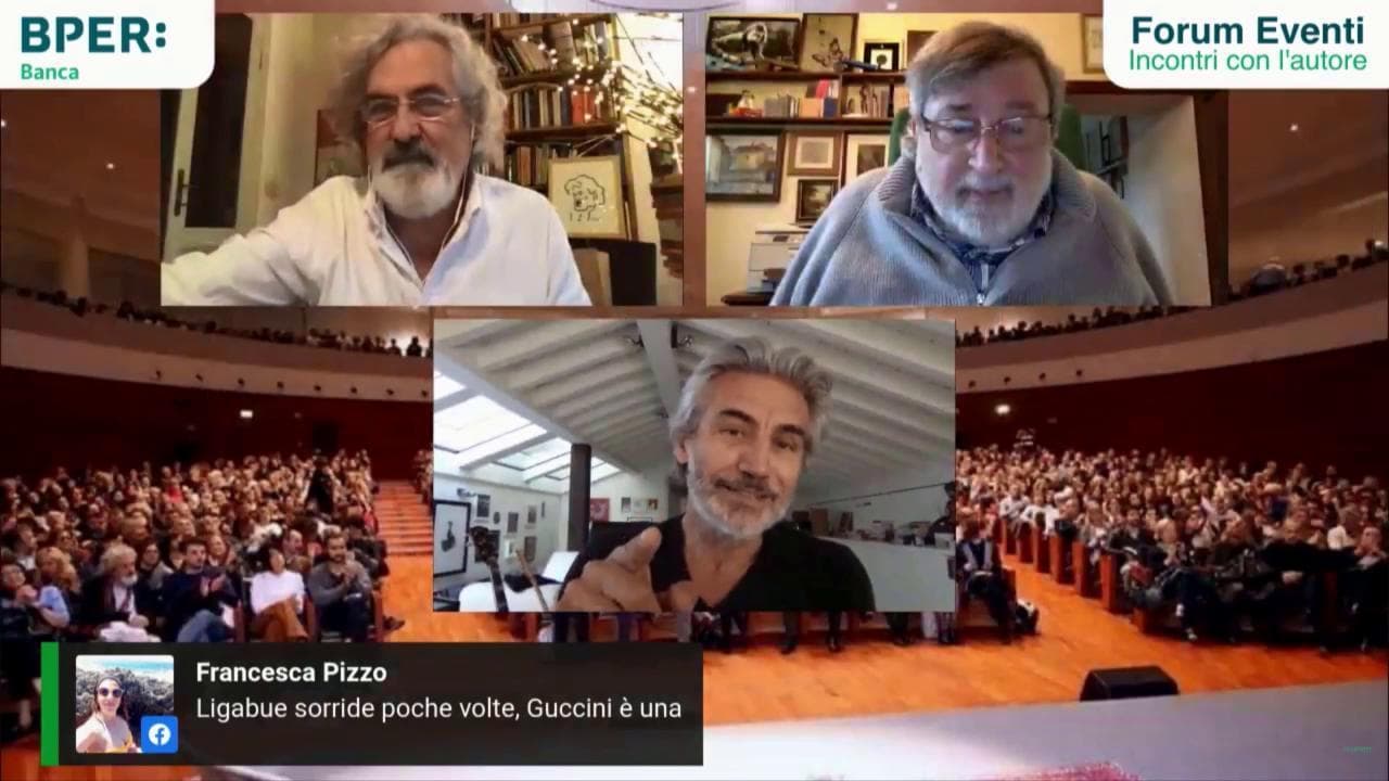 Gli 80 anni di Guccini, Ligabue: "Quando abbiamo bevuto tutta la mia cantinetta. Io steso e tu una rosa"