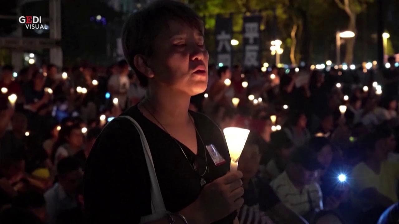 Hong Kong, l'attivista Lee Cheuk-yan: "Le nostre candele sui social per ricordare Tienanmen"