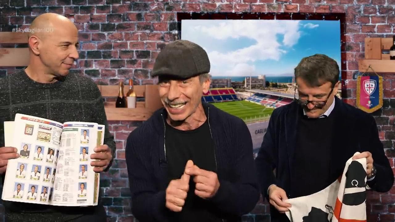 Cagliari, 100 anni di storia: gli auguri di Aldo, Giovanni e Giacomo con la gag di "Nico e i sardi"