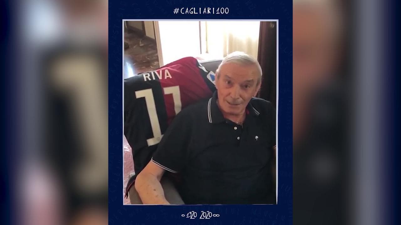 Calcio, gli auguri di Gigi Riva per i 100 anni del Cagliari: "Se serve, rimetto la maglia"