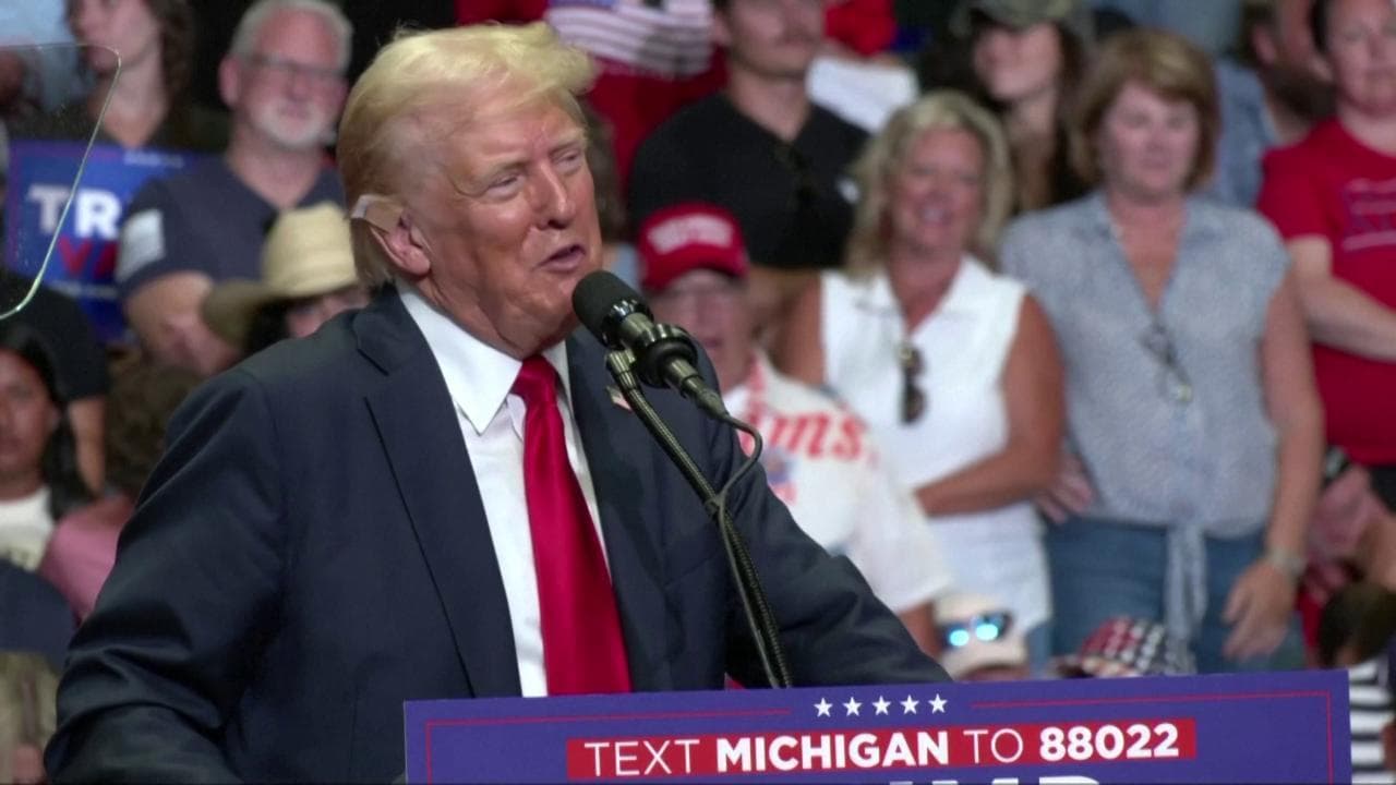 Trump: "Ho preso una pallottola per la democrazia"