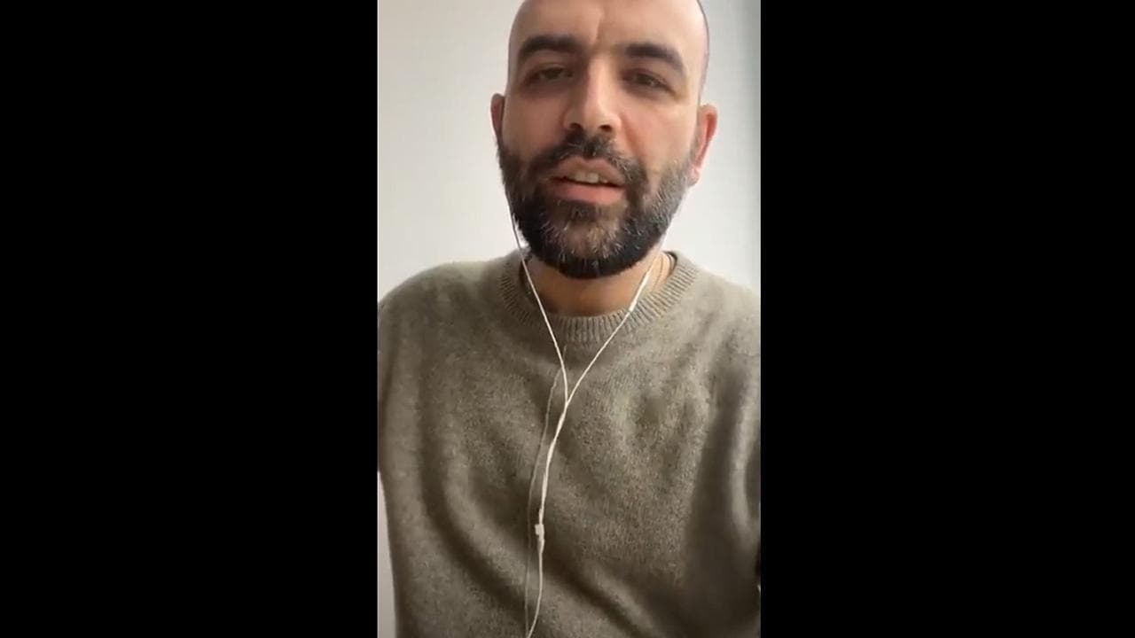 Roberto Saviano, lezioni da quarantena: l'incontro con gli studenti del Falcone-Righi di Corsico