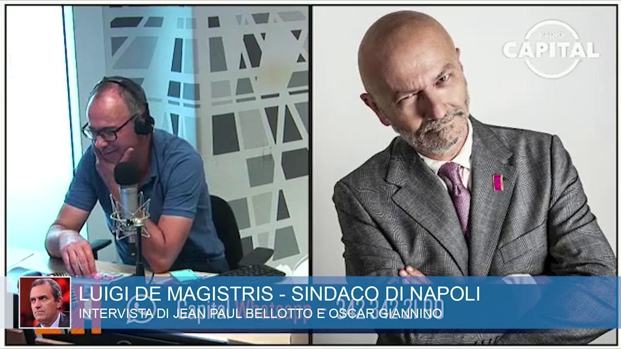 De Magistris: "Se  Napoli fosse stata epicentro dell'epidemia avrebbero costruito muro"