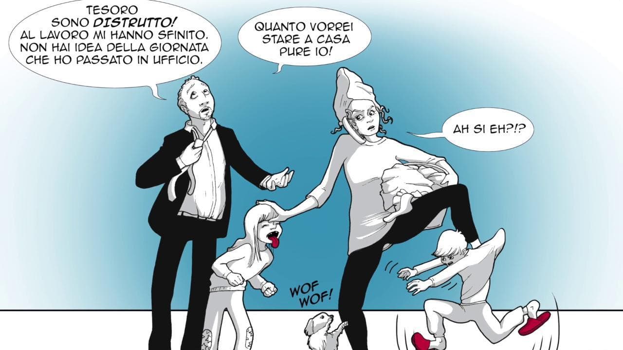 "Le Equilibriste: la maternità in Italia", quanto è difficile essere mamme: le vignette di Save The Children
