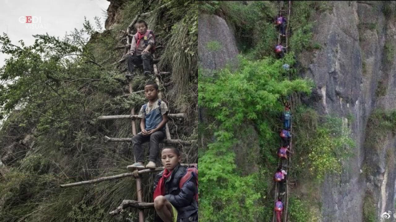 Cina, la storia a lieto fine del villaggio del Sichuan: i bambini non scaleranno più una montagna per andare a scuola