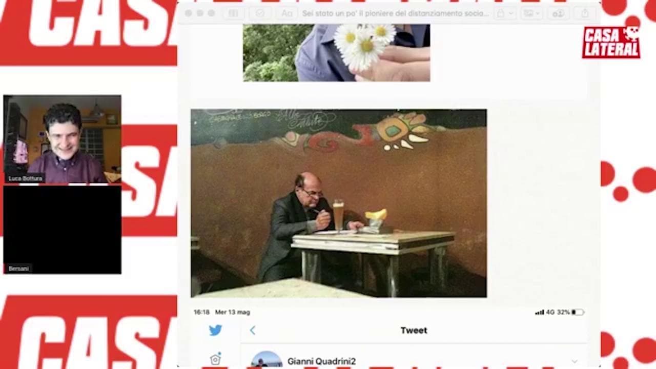 Casa Lateral, Bersani: "Quel giorno da solo con una birra? Ero in posa per Hopper"