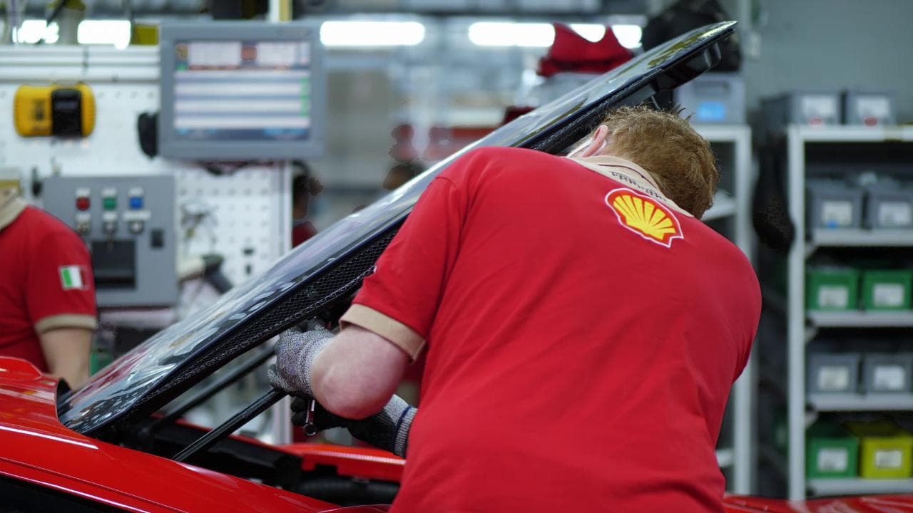 La produzione di Ferrari al massimo dei giri