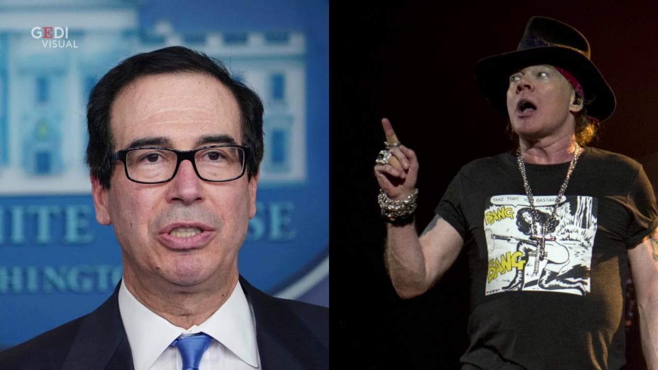 Usa, Axl Rose attacca su Twitter il segretario al tesoro Mnuchin: è polemica sui social
