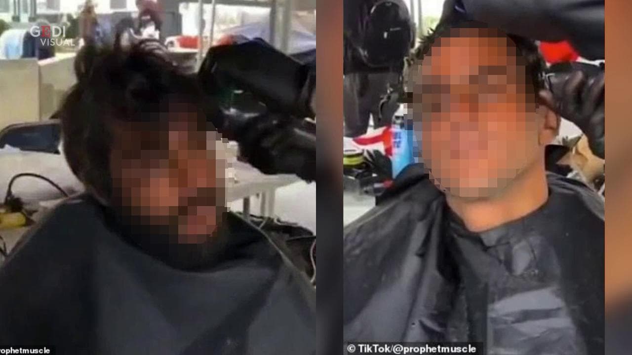 Usa, la trasformazione del senzatetto grazie a un barbiere di strada: "Prendi la tua vita in mano"