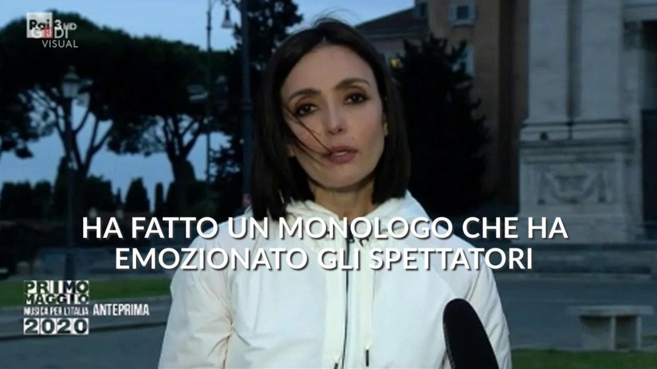 Concertone Primo Maggio, il monologo di Ambra Angiolini emoziona. Sui social: "Torneremo a riempire le piazze"