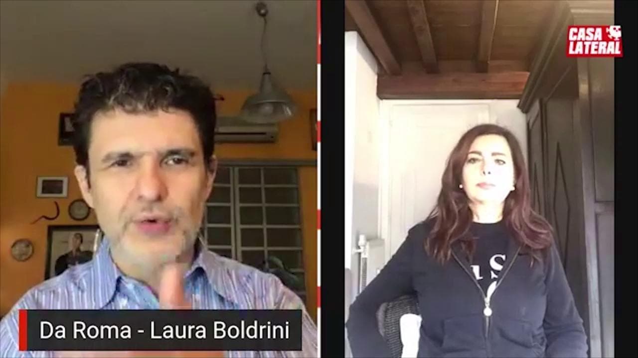 Casa lateral, Luca Bottura intervista Laura Boldrini: "Il primo maggio più triste"